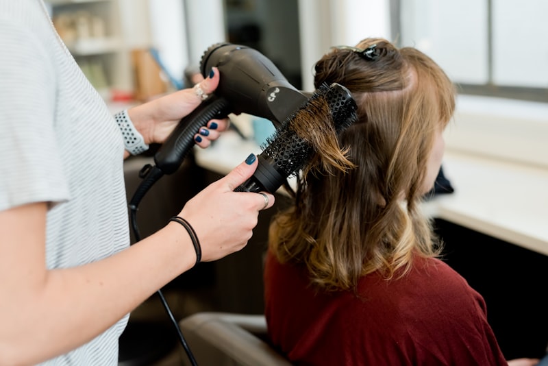 Blow-dry and styling